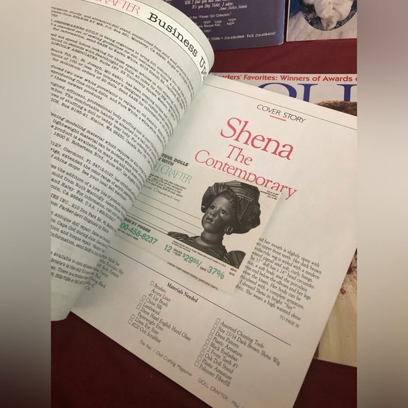 Lot Of 5 Doll Crafter Magazines With Sewing Patterns Various Years + Terri Lee - Picture 3 of 5